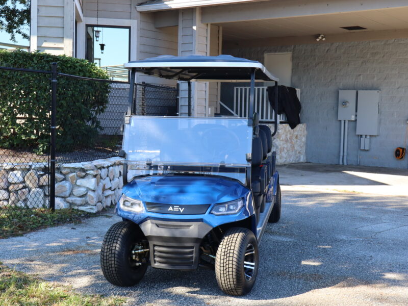 2025 Electric Blue 6 Forward Seater Advanced EV