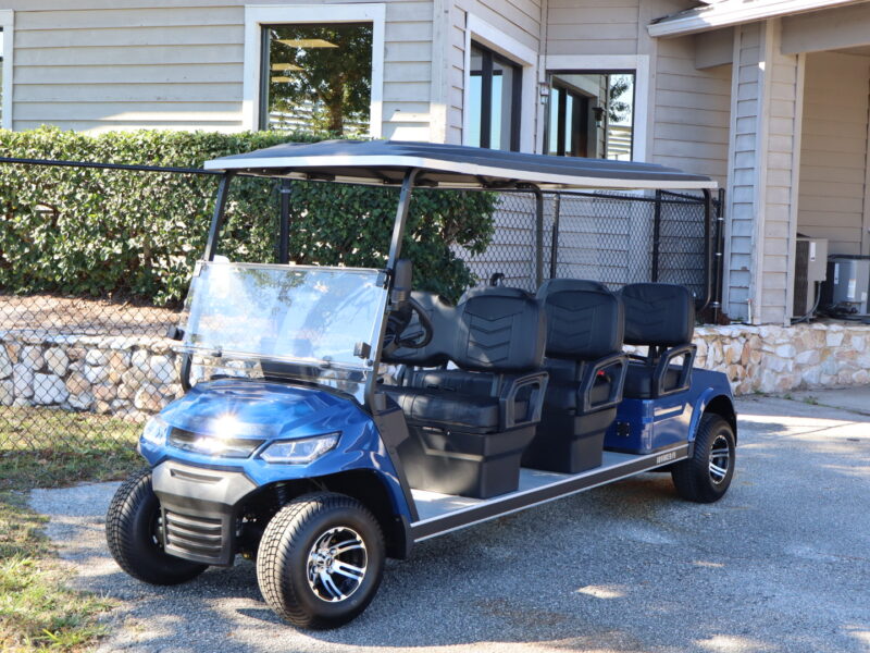 2025 Electric Blue 6 Forward Seater Advanced EV