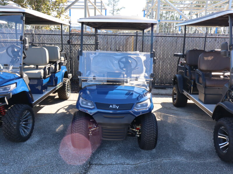 2025 Electric Blue 6 Seater Advanced EV