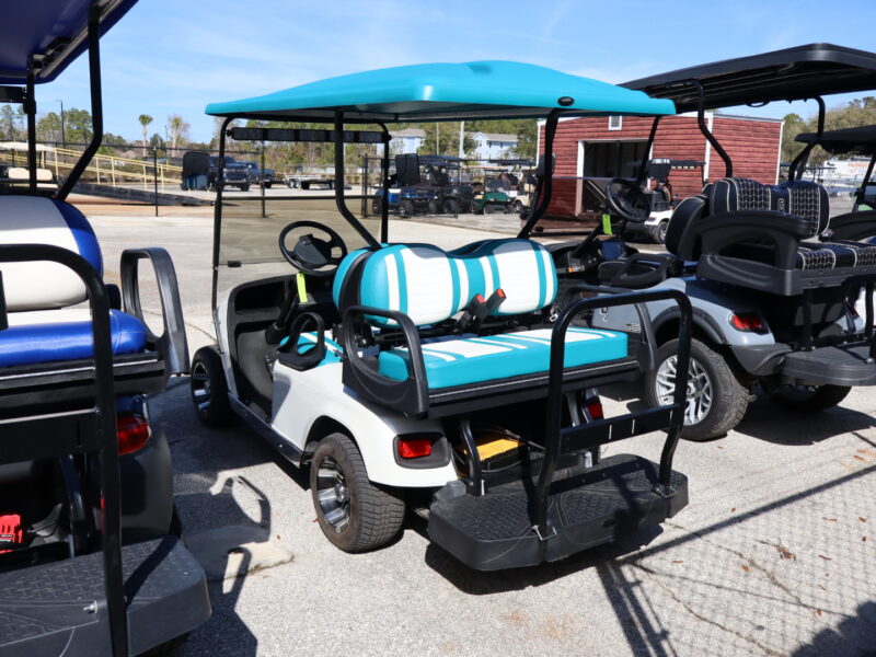 Pre-Owned 2011 4 Seater White EZGO TXT - $4,000