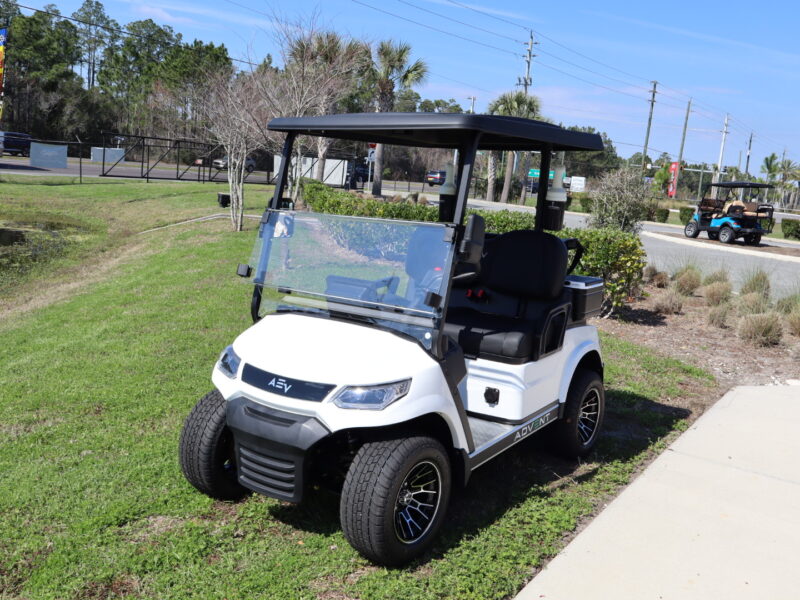 2025 White Golfer Advanced EV