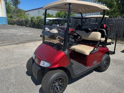 Burgundy EZGO TXT - $3000