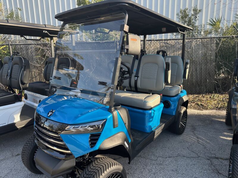 2026 Bright Blue Greyson 4 Seater